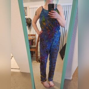 Sacred Threads Multicolor Tie-Dye Jumpsuit